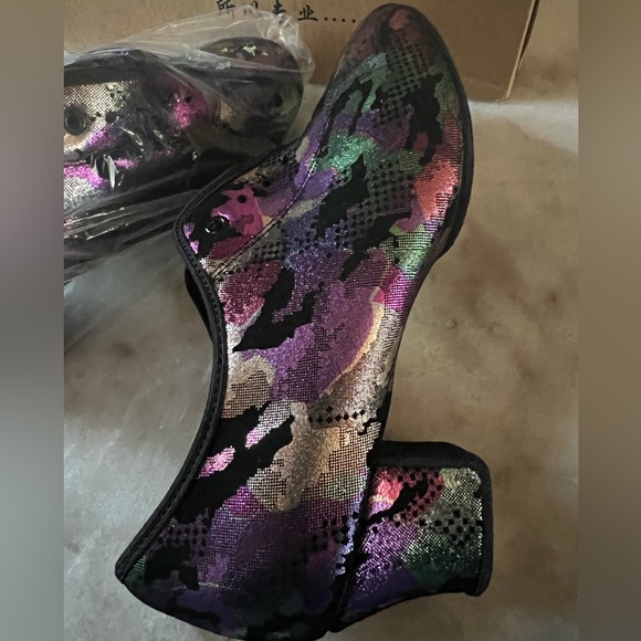 Ballroom Practice Salsa Swing Professional Dance Shoes Sz 7/37 - Picture 9 of 9